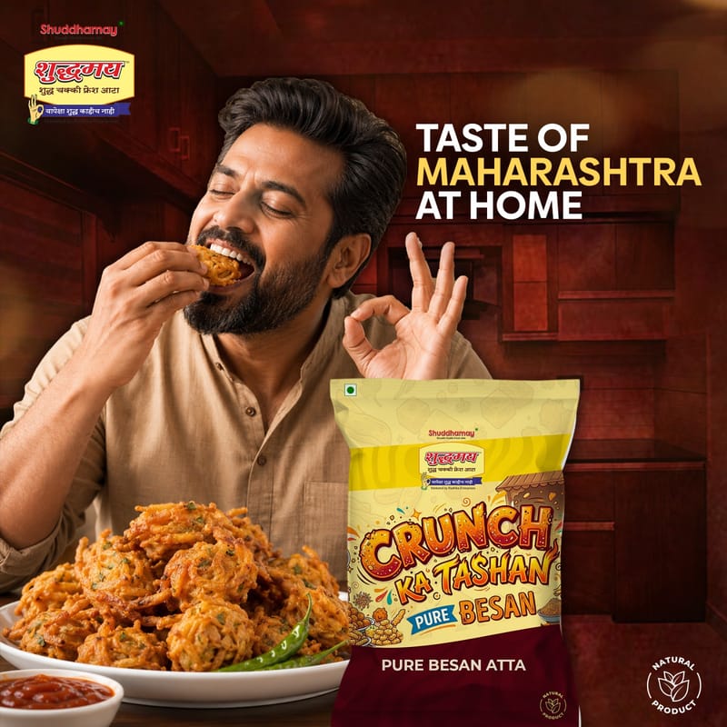 Crunch ka Tashan,Pure Besan