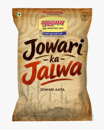 Fine Wheat Atta + Millet Atta Combo- |1kg Platinum Wheat Atta|500gms Jowari Atta | Soft Roti's | Delicious Bhakari