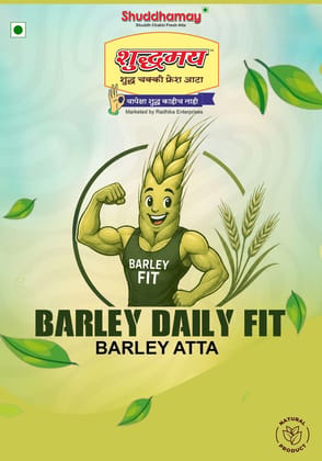 Barley Daily Fit | 200gms | Shuddhamay Barley (Jau ka Atta) Atta | Gluten Free| High Fibre & Protein
